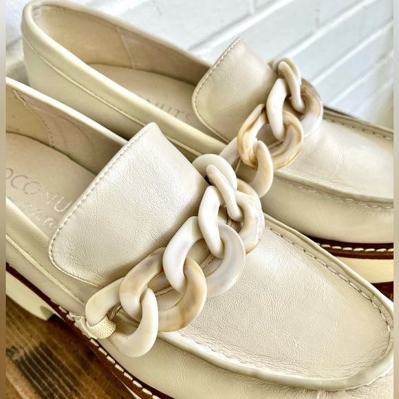 Coconuts by Matisse Louie Platform Loafers in Cream, SZ 8 EUC - Picture 5 of 9